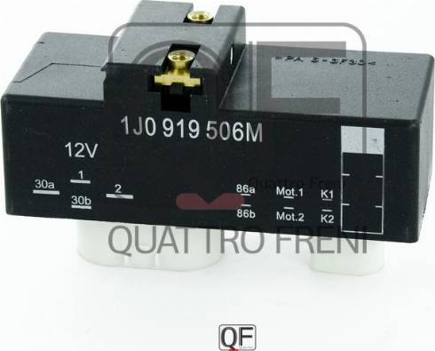 Quattro Freni QF25A00062 - Блок управления, эл. вентилятор (охлаждение двигателя) omsk.autopolka.ru