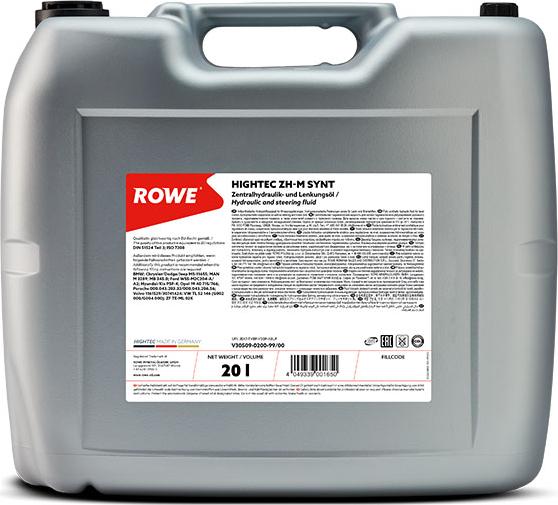 ROWE 30509-0200-99 - Масло рулевого механизма, ГУР omsk.autopolka.ru