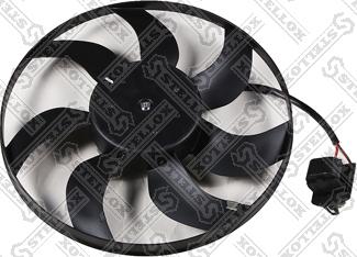Stellox 29-99591-SX - Вентилятор, охлаждение двигателя omsk.autopolka.ru