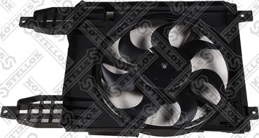Stellox 29-99589-SX - Вентилятор, охлаждение двигателя omsk.autopolka.ru