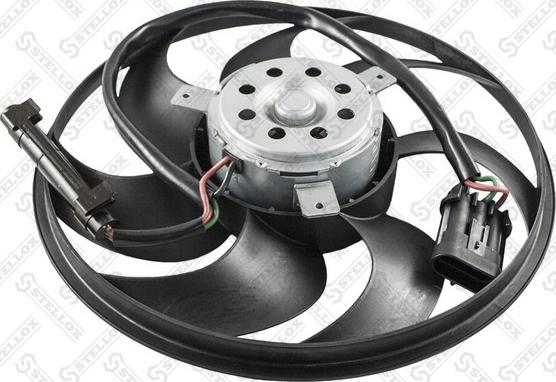 Stellox 2999525SX - Вентилятор, охлаждение двигателя omsk.autopolka.ru