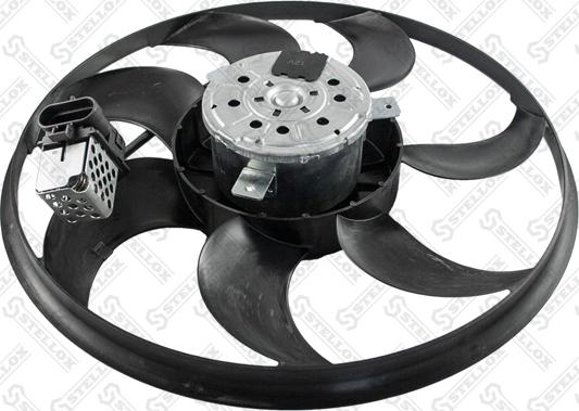 Stellox 29-99014-SX - Вентилятор, охлаждение двигателя omsk.autopolka.ru